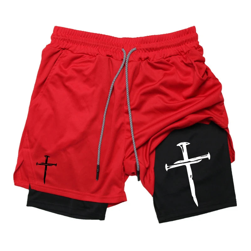 Men’s Christian Gym Performance Shorts